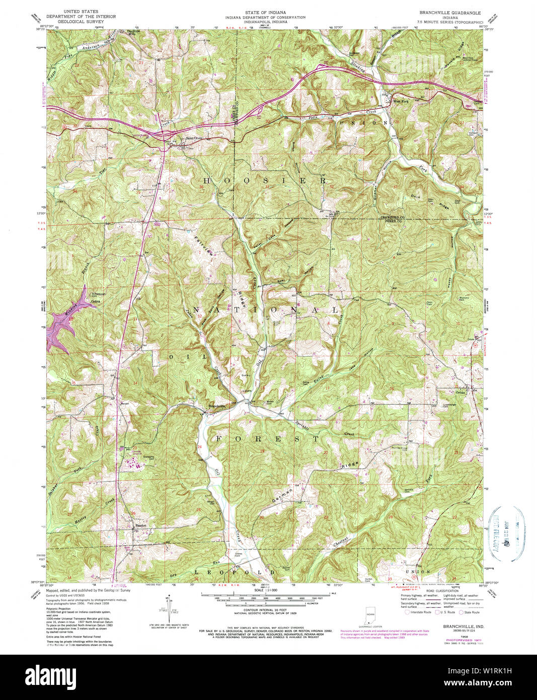 Map of branchville hires stock photography and images Alamy