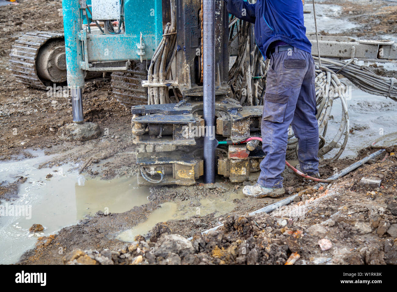 Soil samples drill hires stock photography and images Alamy
