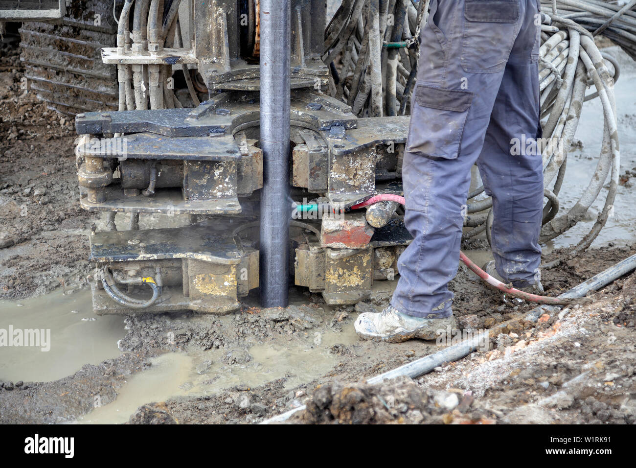 Soil samples drill hires stock photography and images Alamy