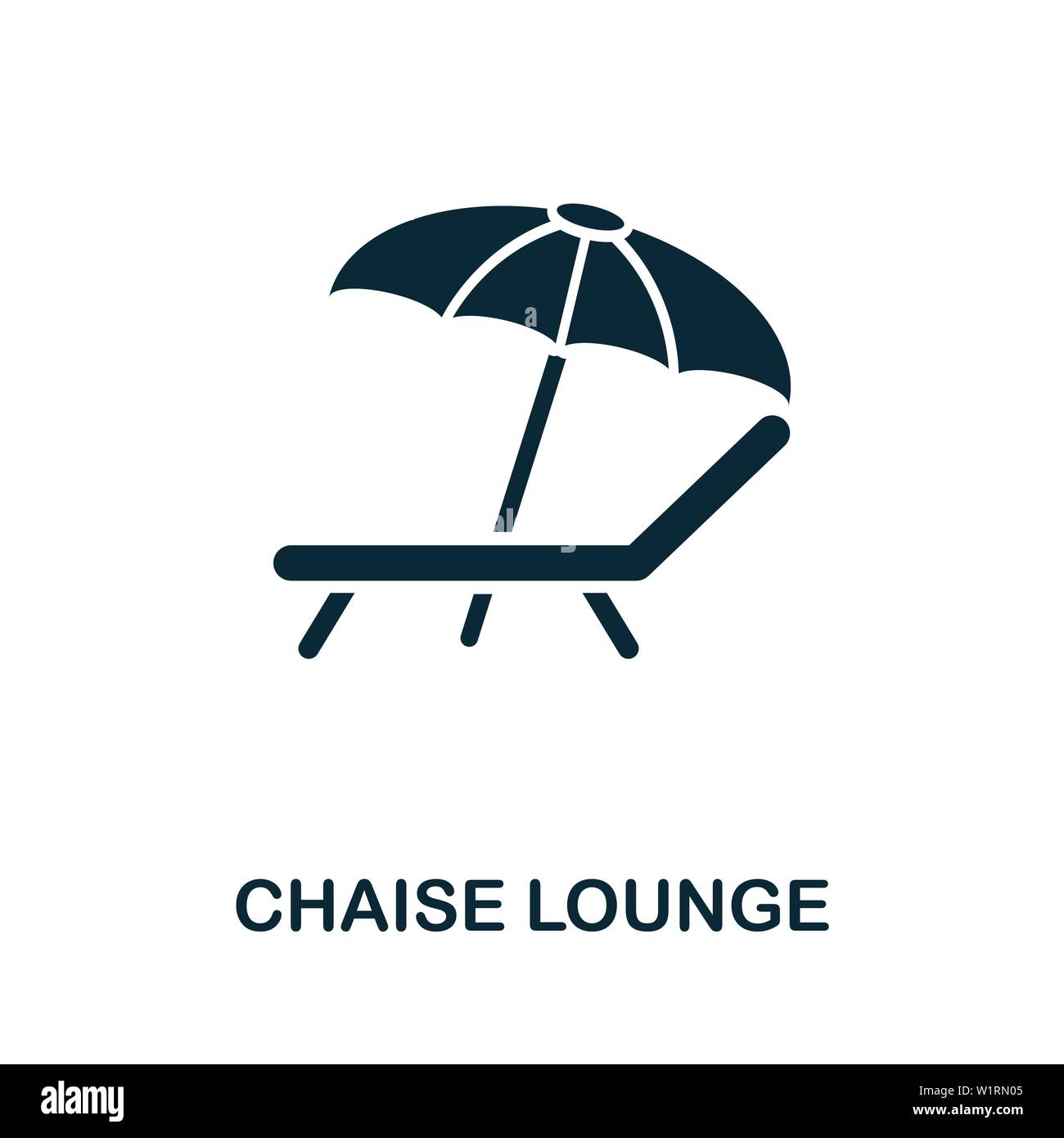 Chaise Lounge vector icon illustration. Creative sign from icons  collection. Filled flat Chaise Lounge icon for computer and mobile. Symbol,  logo vect Stock Vector Image & Art - Alamy