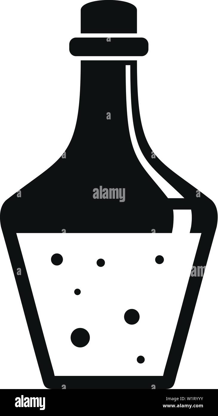 Magic potion icon. Simple illustration of magic potion vector icon for ...