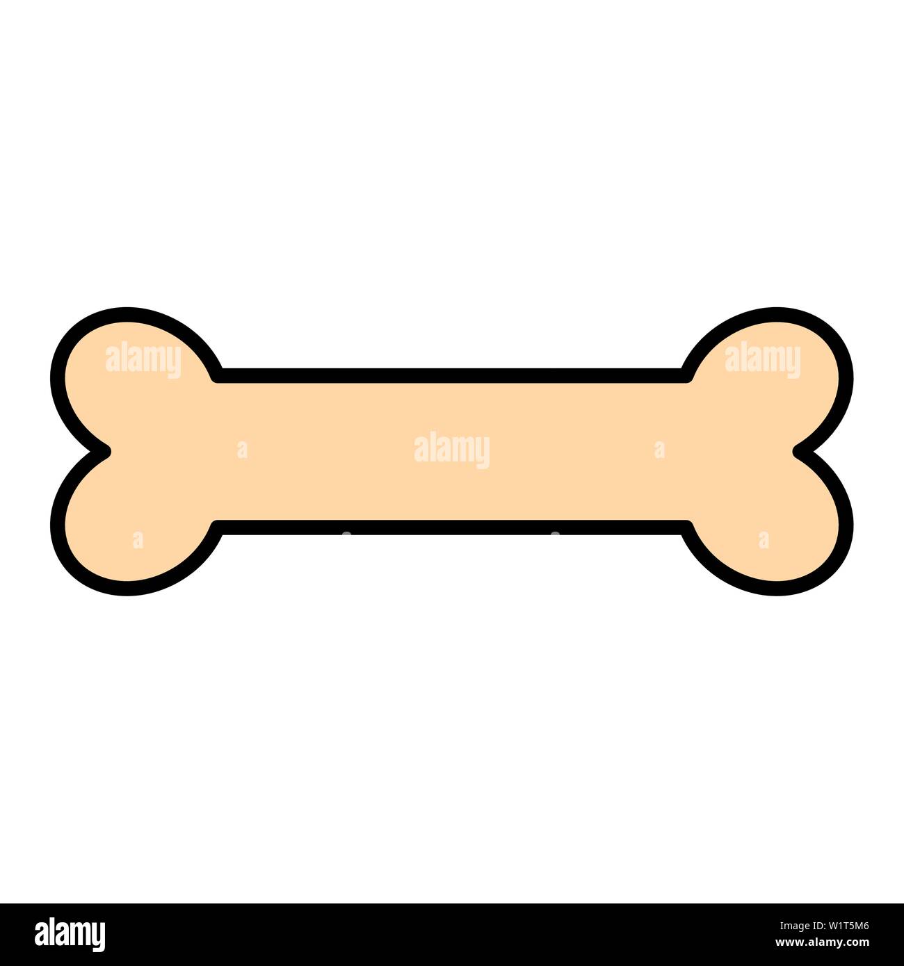 bone mascot care element icon vector illustration design Stock Vector ...