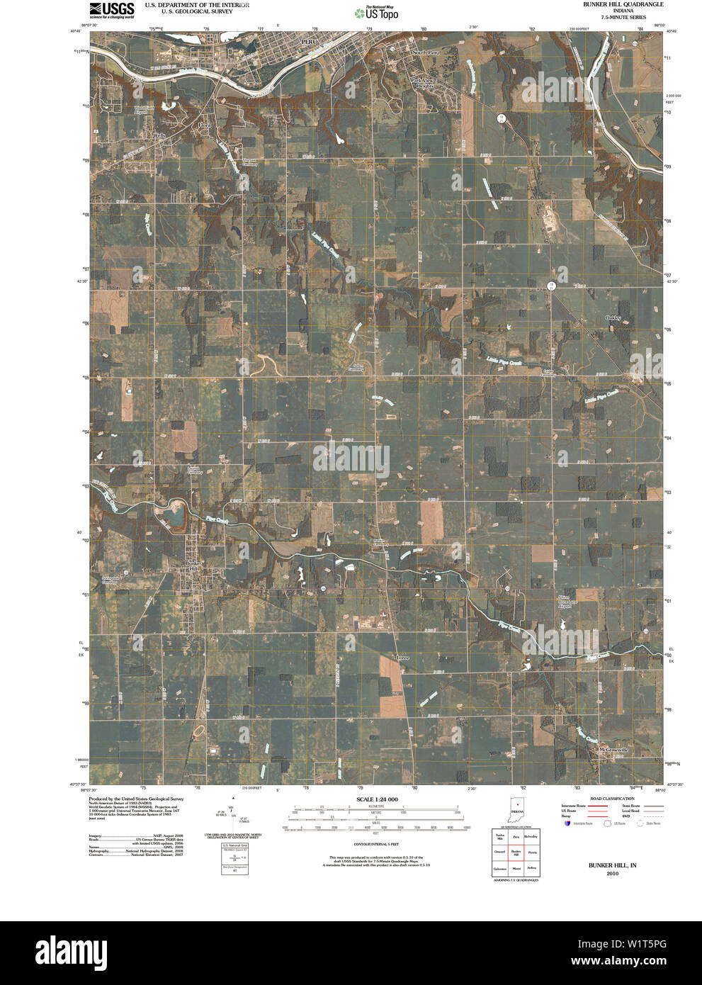 Map of bunker hill hires stock photography and images Alamy