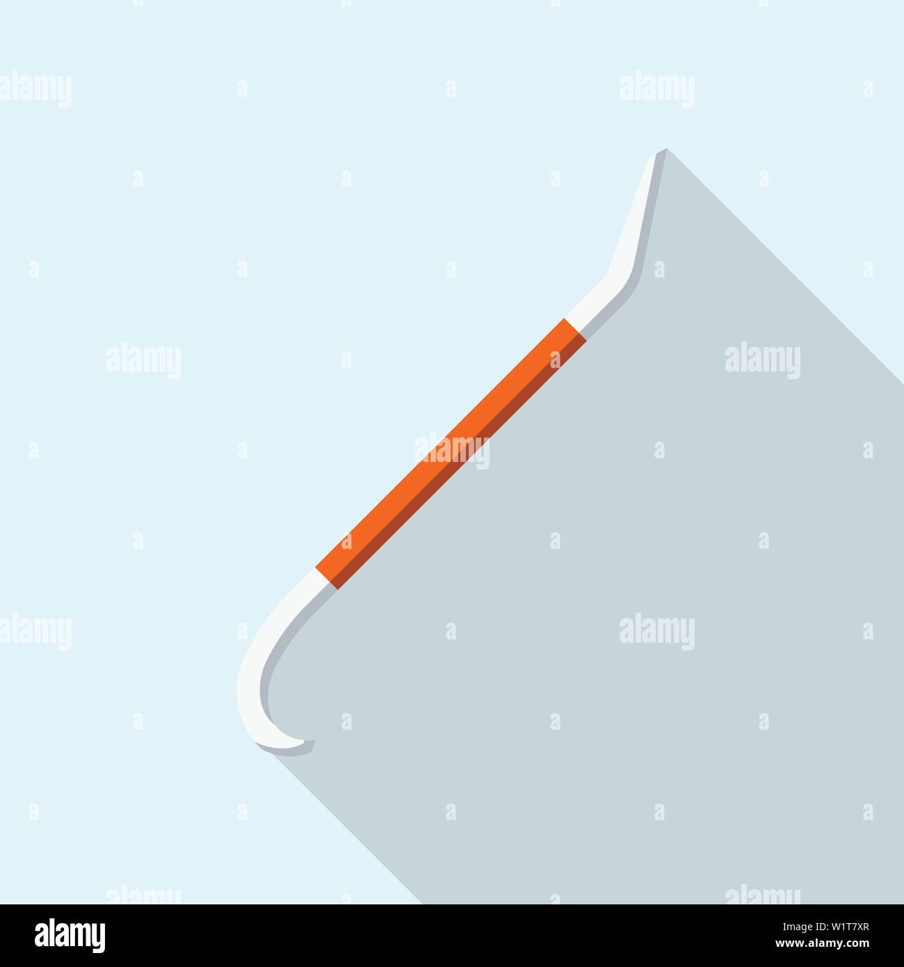 Craft catcher icon, flat style Stock Vector