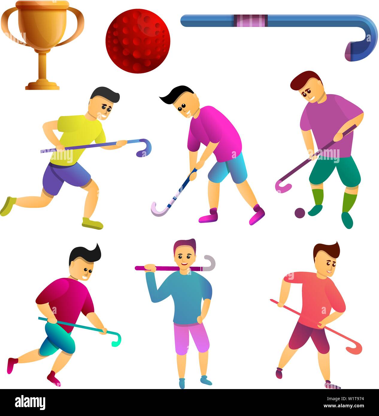 754 Field Hockey Kids Images, Stock Photos, 3D objects, & Vectors