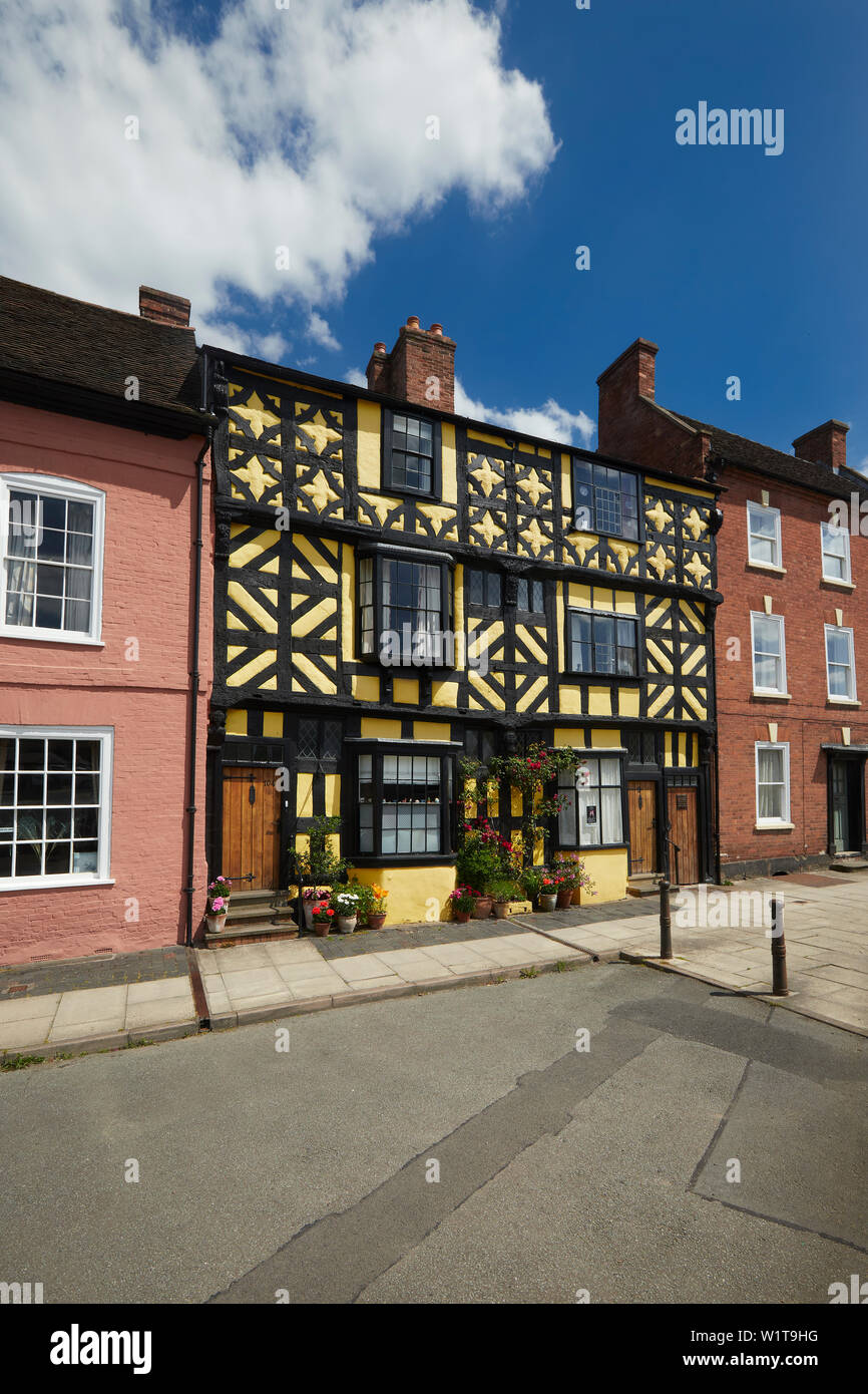 Half Timbered House Lower Corve Street Ludlow Shropshire West Midlands