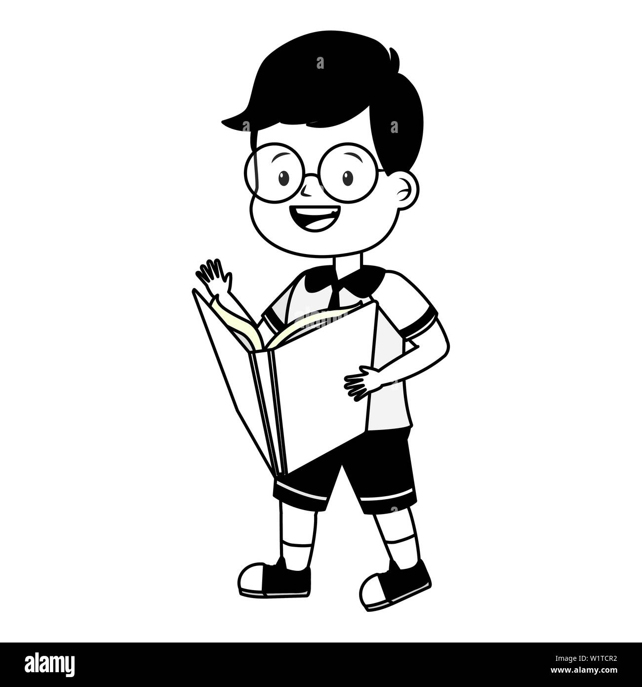 student back to school Stock Vector Image & Art - Alamy
