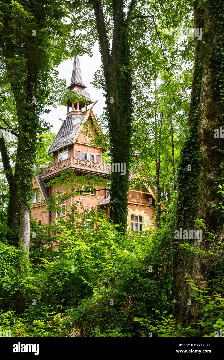 Villa Blumenthal, Bad Ischl, Upper Austria, Austria, Europe Stock Photo