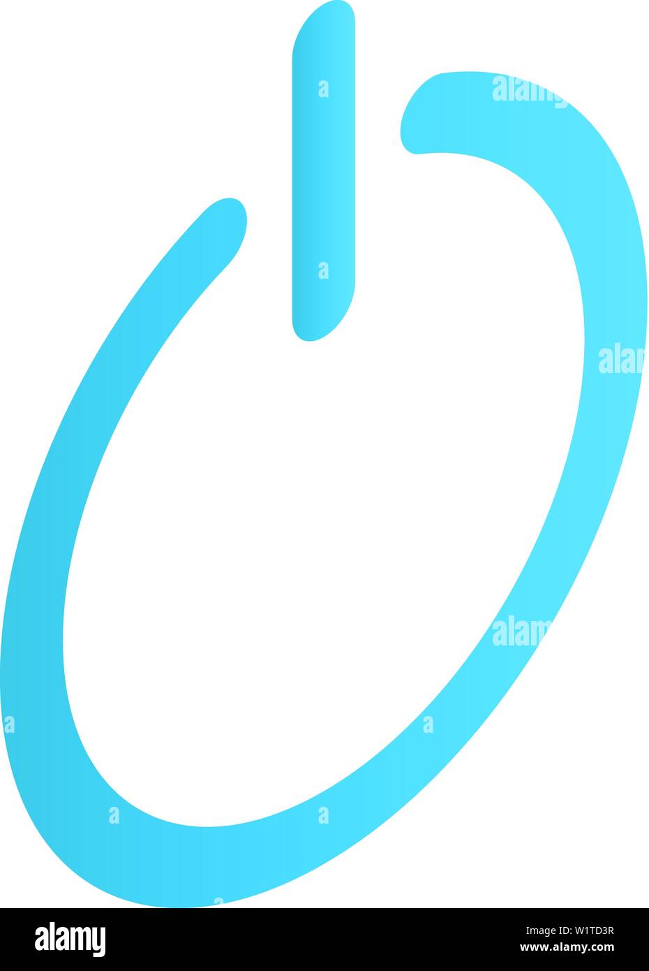 Power off button icon, isometric style Stock Vector Image & Art Alamy