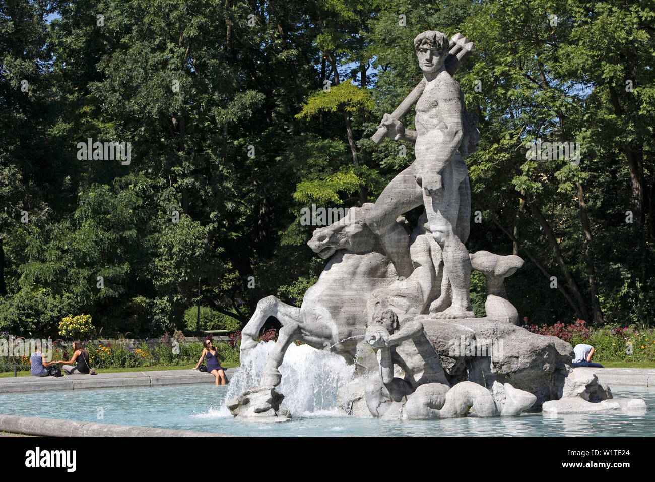 Alter Botanischer Garten Munich Stock Photos Alter Botanischer