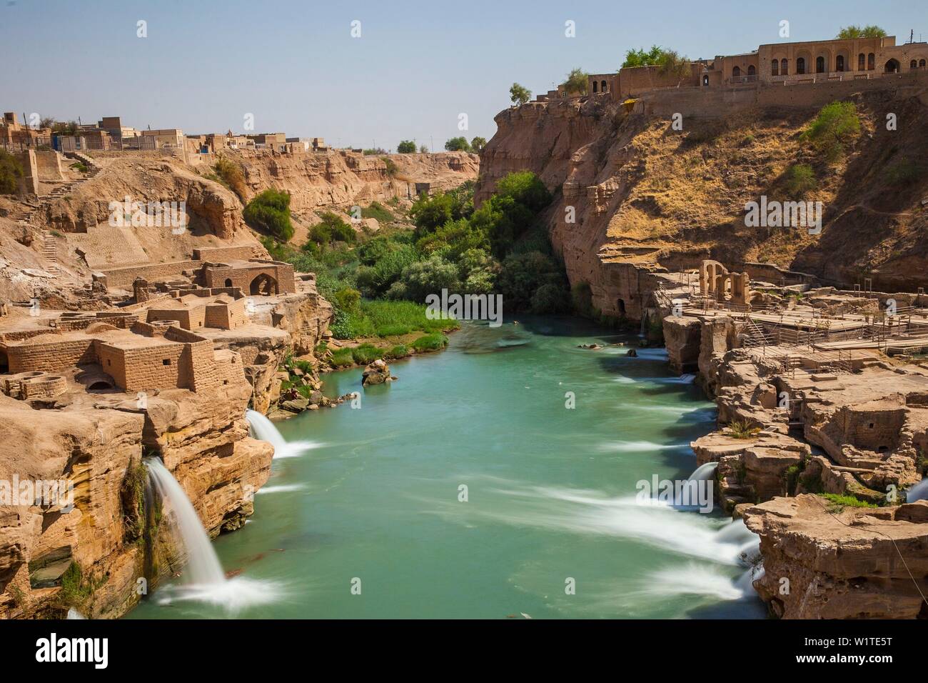 Shushtar Historical Hydraulic System, Khuzestan, Iran, Asia Stock Photo