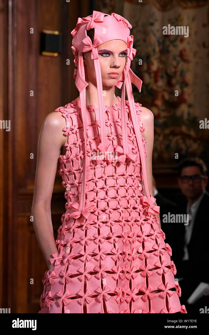 Paris, France. 03rd July, 2019. VALENTINO AW19-20 Runway during Haute ...