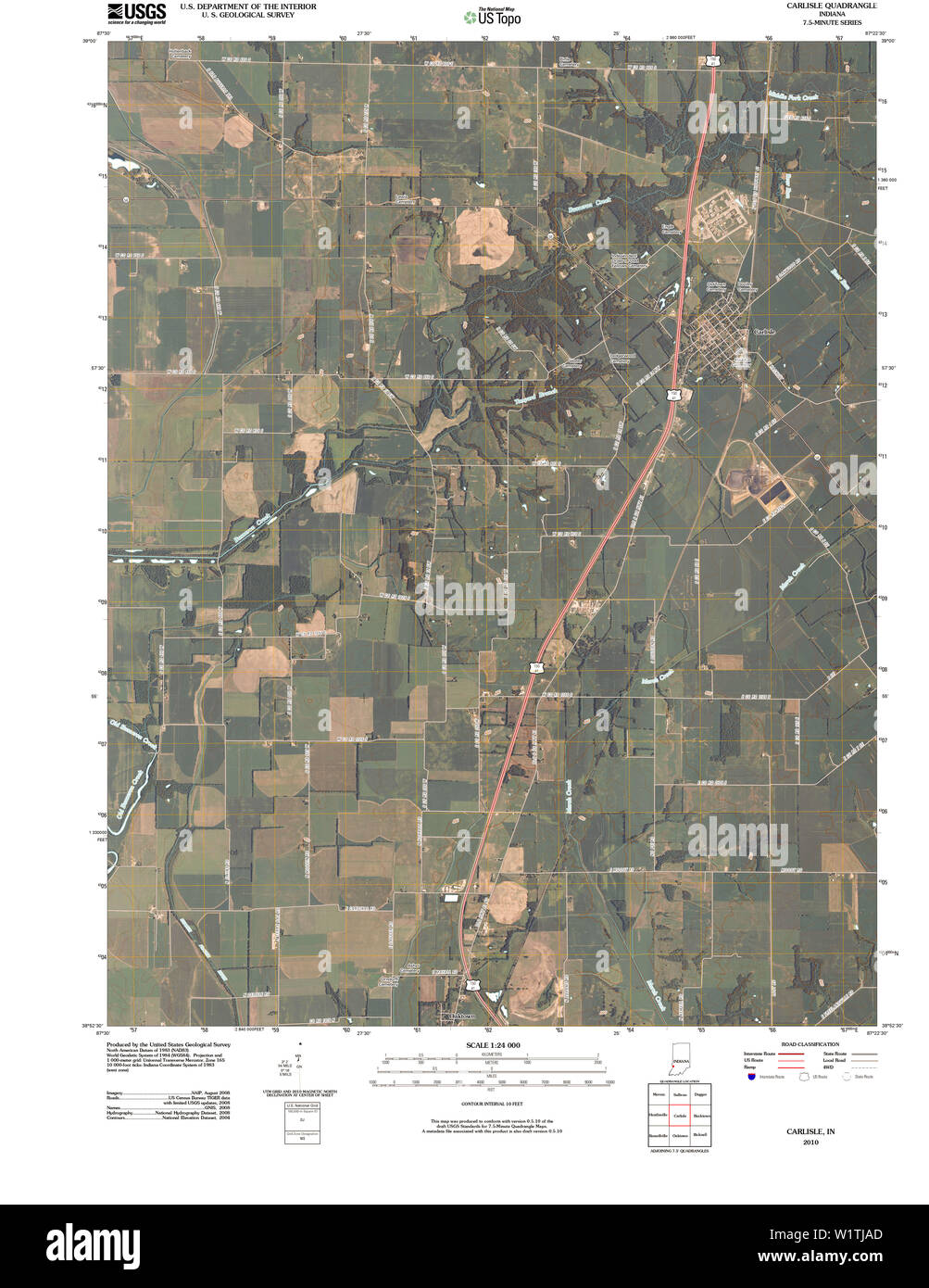 Carlisle Map High Resolution Stock Photography and Images Alamy