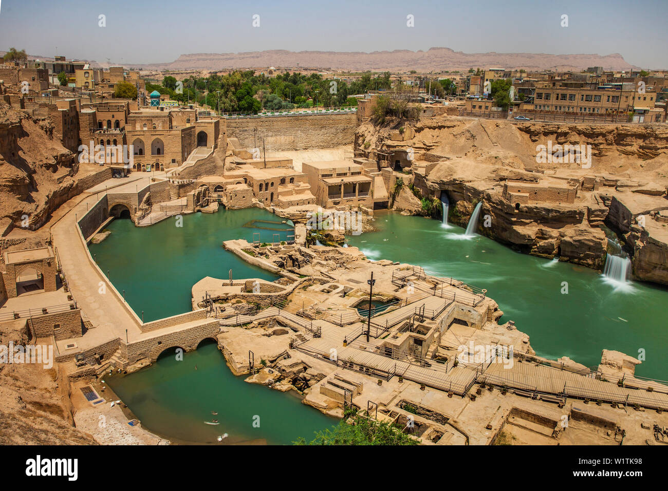 Shushtar Historical Hydraulic System, Khuzestan, Iran, Asia Stock Photo