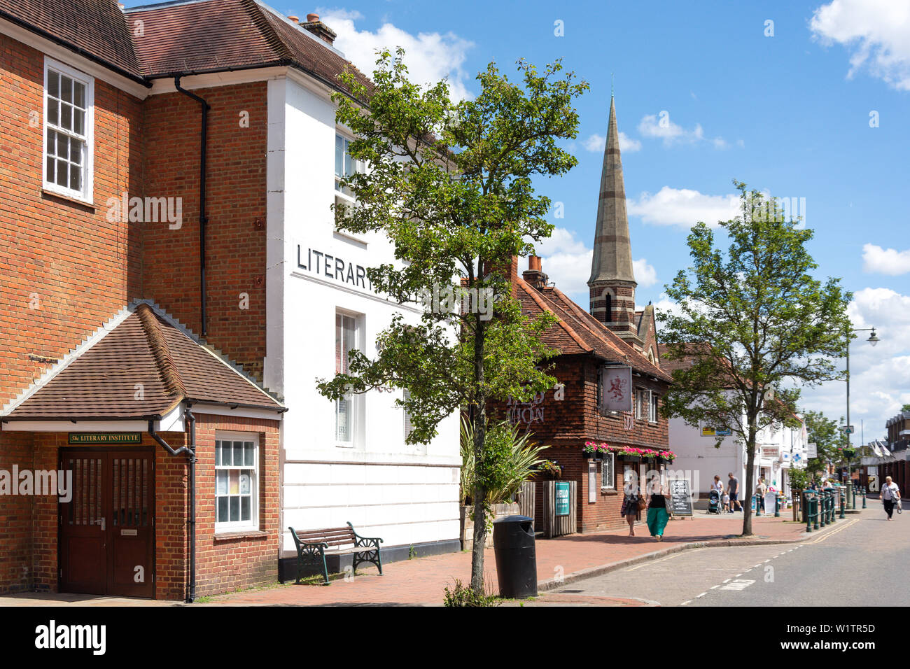 Egham town centre high street hires stock photography and images Alamy
