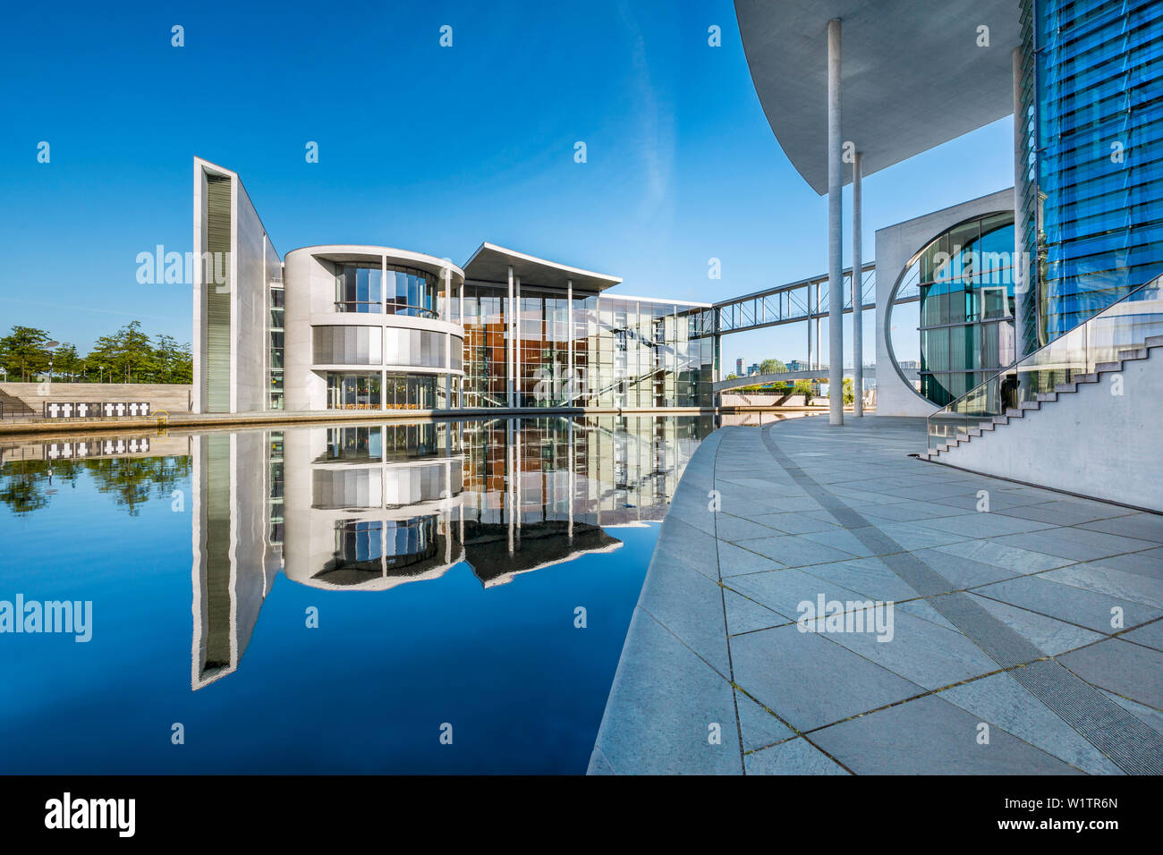 Marie-Elisabeth-Lueders-Haus and Paul-Loebe-Haus, Berlin, Germany Stock Photo