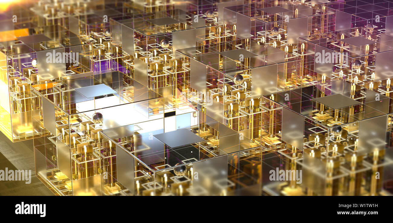 Neural networks 3d rendering hi-res stock photography and images - Alamy