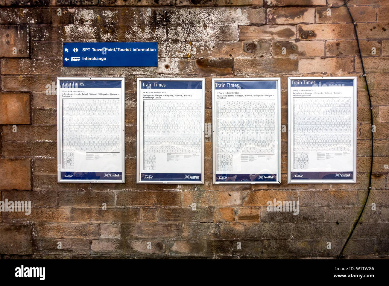Train Timetables High Resolution Stock Photography and Images - Alamy