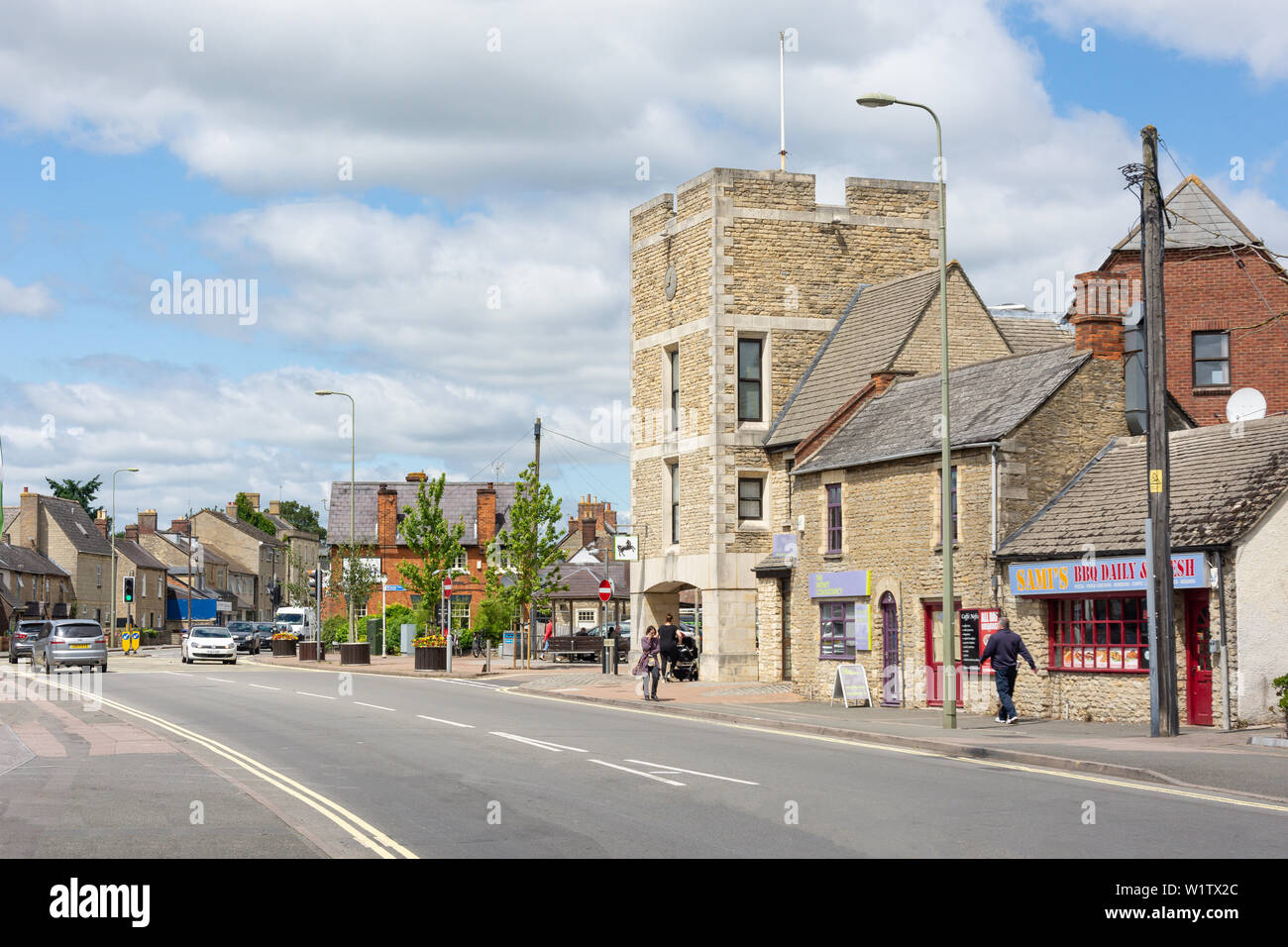 Oxford Road, Kidlington, Oxfordshire, England, United Kingdom Stock Photo