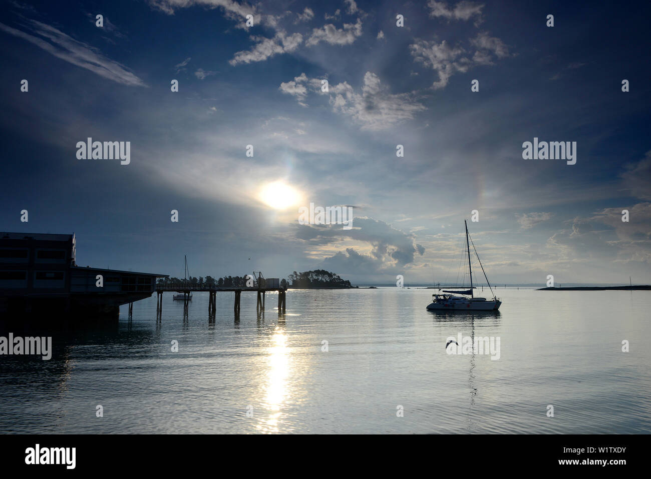 At Wakefield Quay, Nelson, South Island, New Zealand Stock Photo Alamy