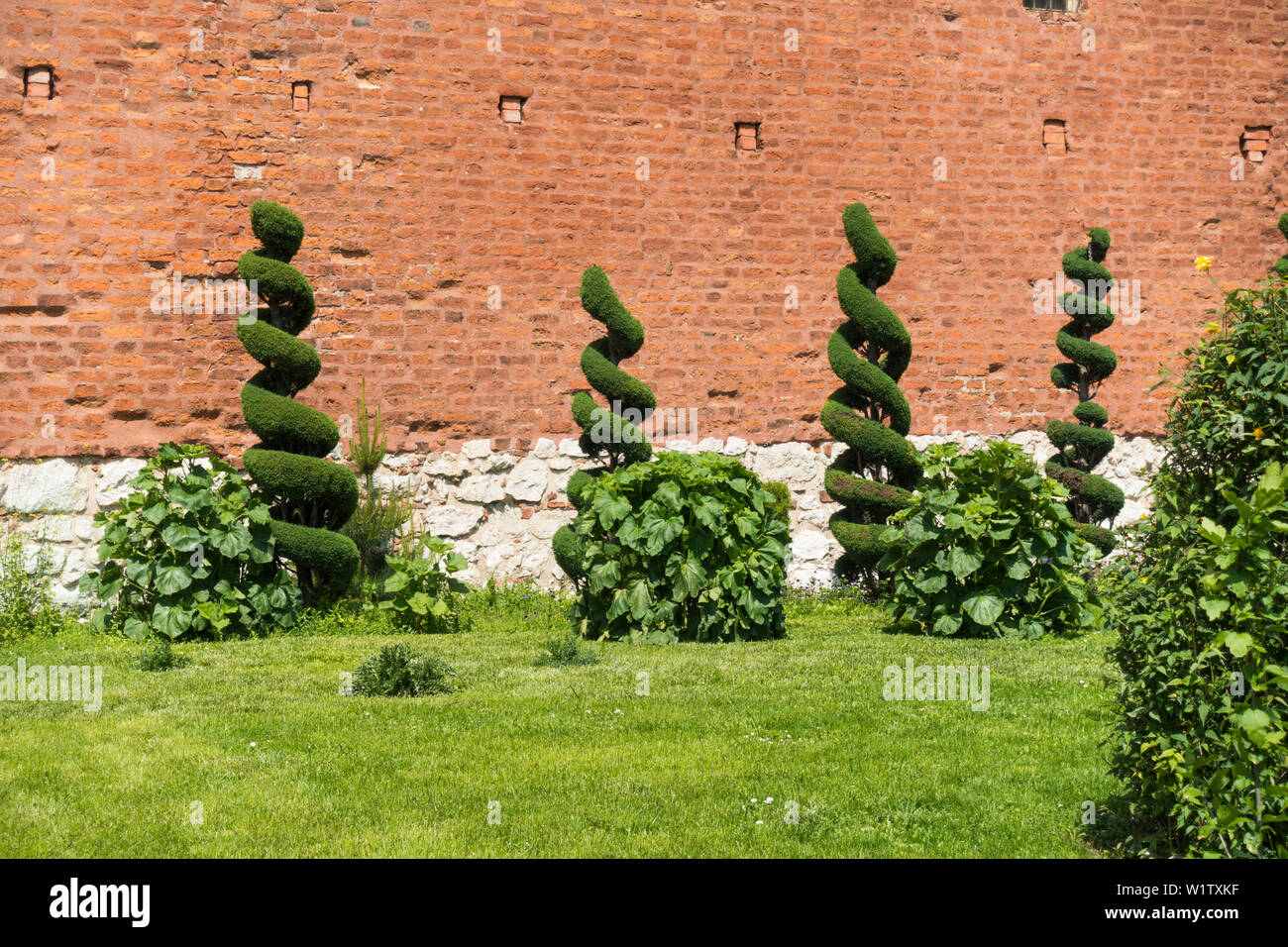 Inside The Convent Of Poor Clares, Krakow, Poland, Europe. Stock Photo