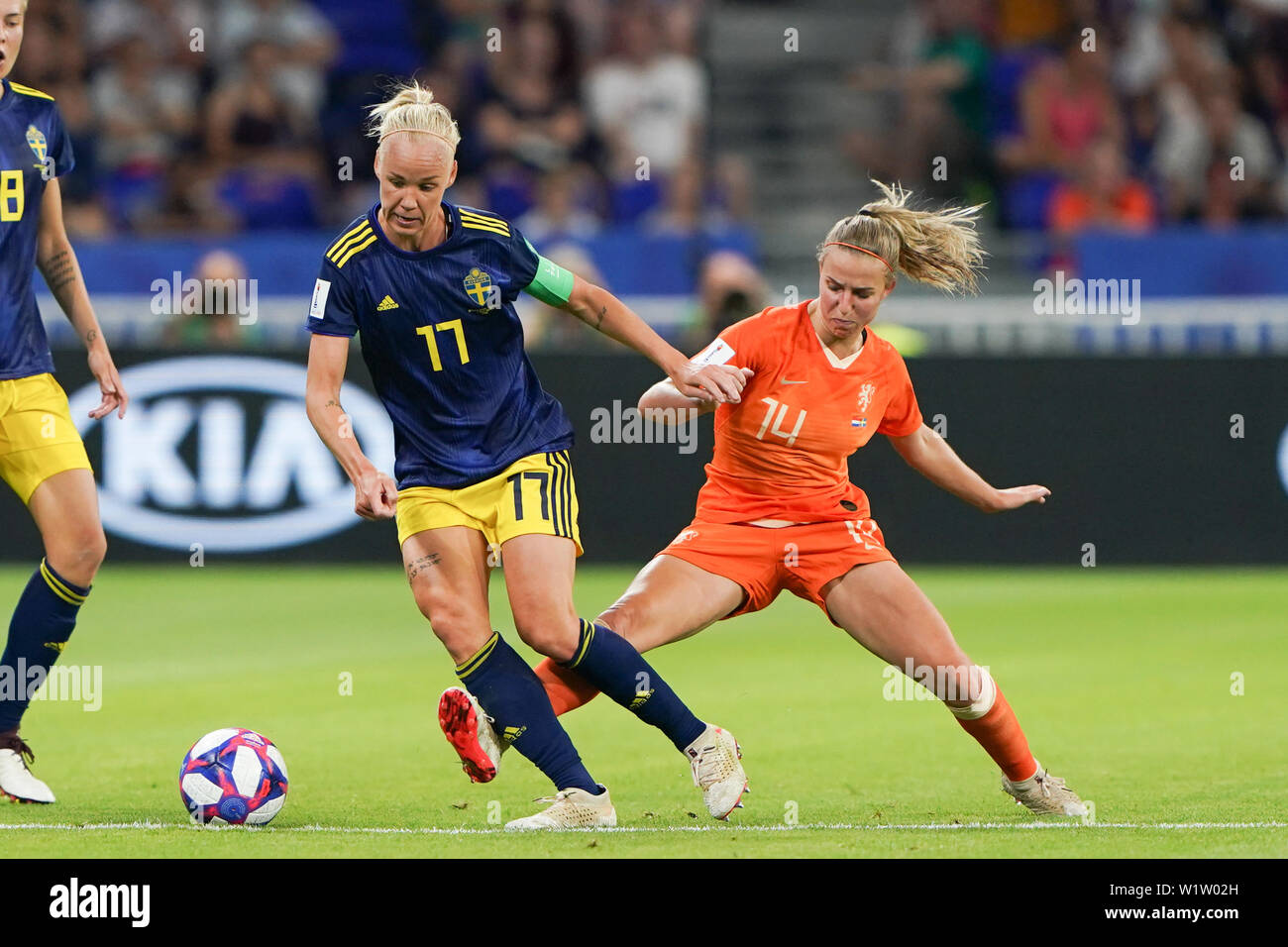 3 july 2019 Lyon, France FIFA Women's World Cup France 2019 L+R ...