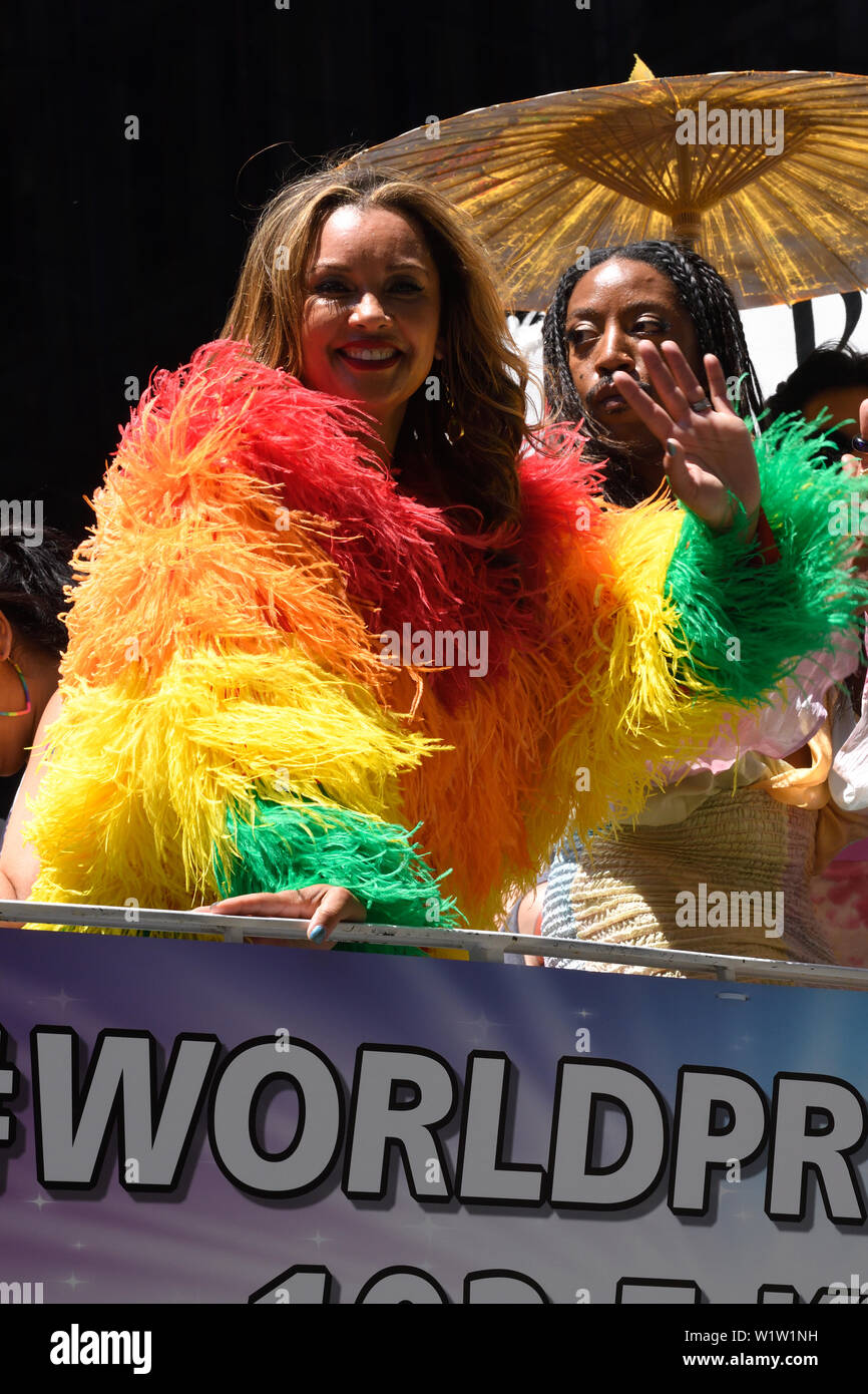 NEW YORK, NY - JUNE 30: Vanessa Williams attends the WorldPride NYC 2019 Pride March on June 30, 2019 in New York City. Stock Photo