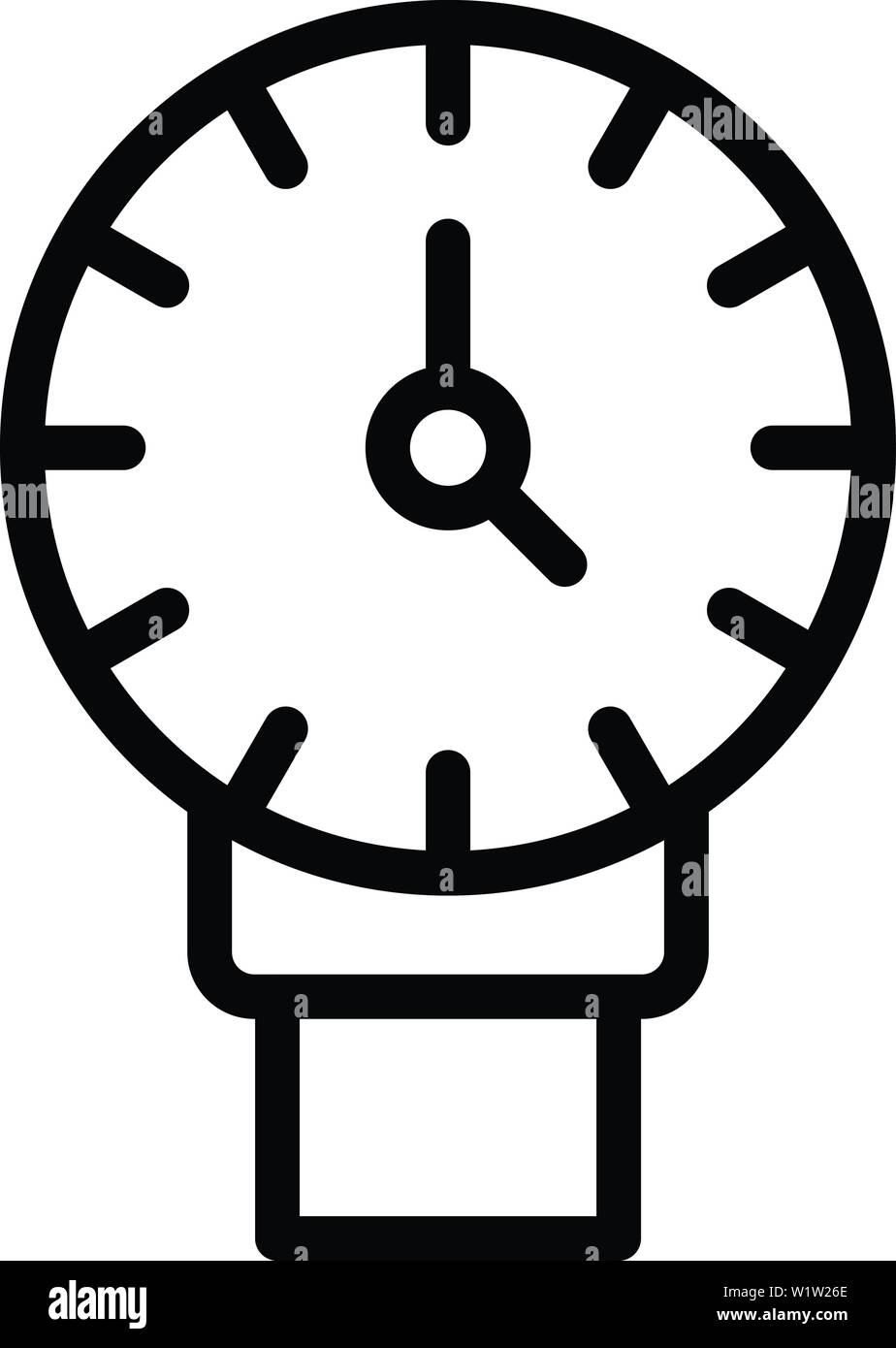 Plumbing manometer icon, outline style Stock Vector Image & Art - Alamy