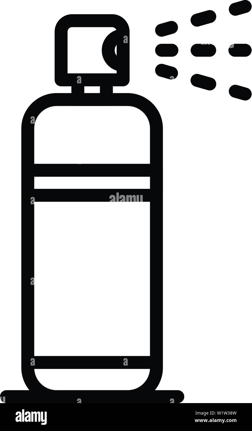 Fresh deodorant spray icon, outline style Stock Vector Image & Art - Alamy