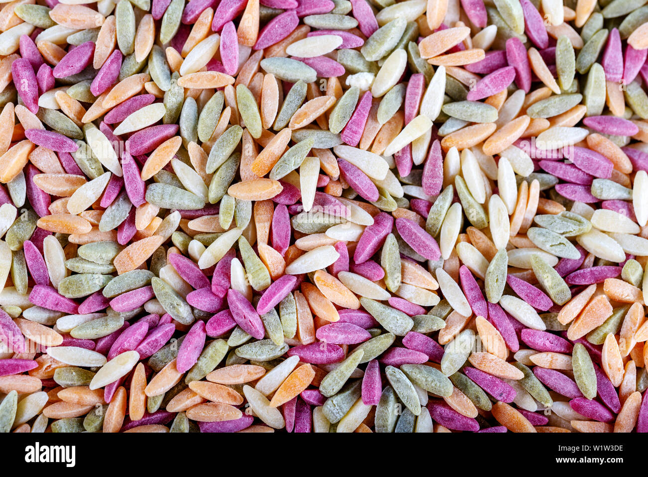 Colorful barley noodles with vegetable Stock Photo Alamy
