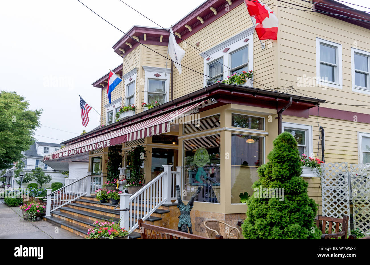 Local Building Style in Moriches West Hampton Long Island New York USA