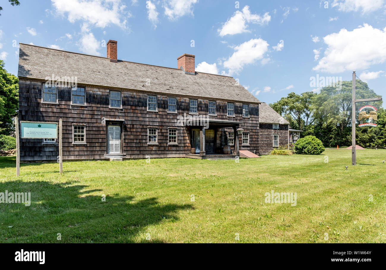 Moriches Inn Historical Building Where James Madison and Thomas