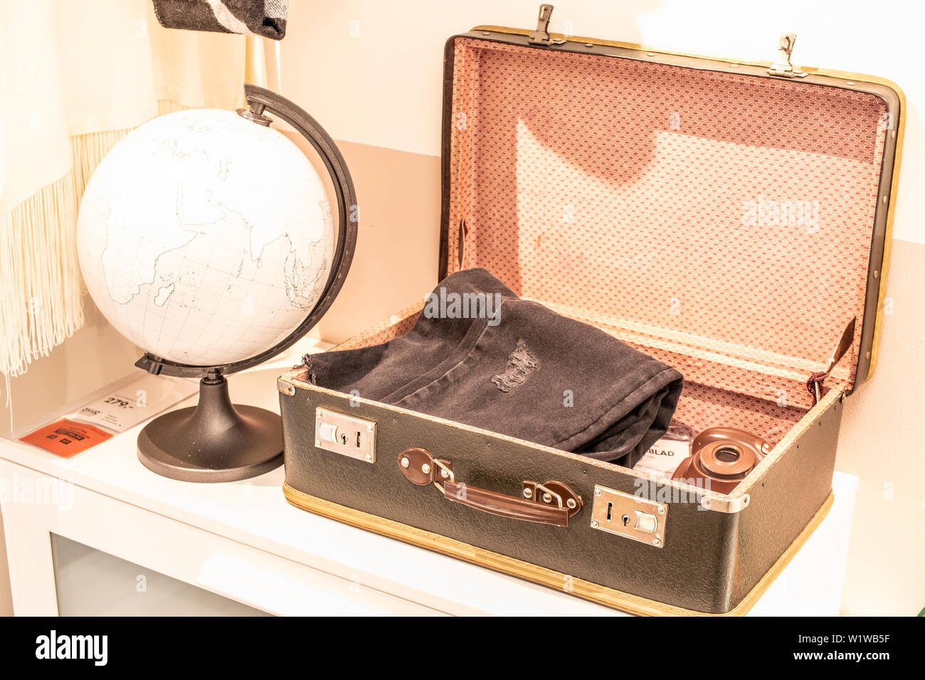 Lodz, Poland, Jan 2019 exhibition interior IKEA store. Modern home  equipment. IKEA sells ready-to-assemble furniture, appliances, home  accessories Stock Photo - Alamy