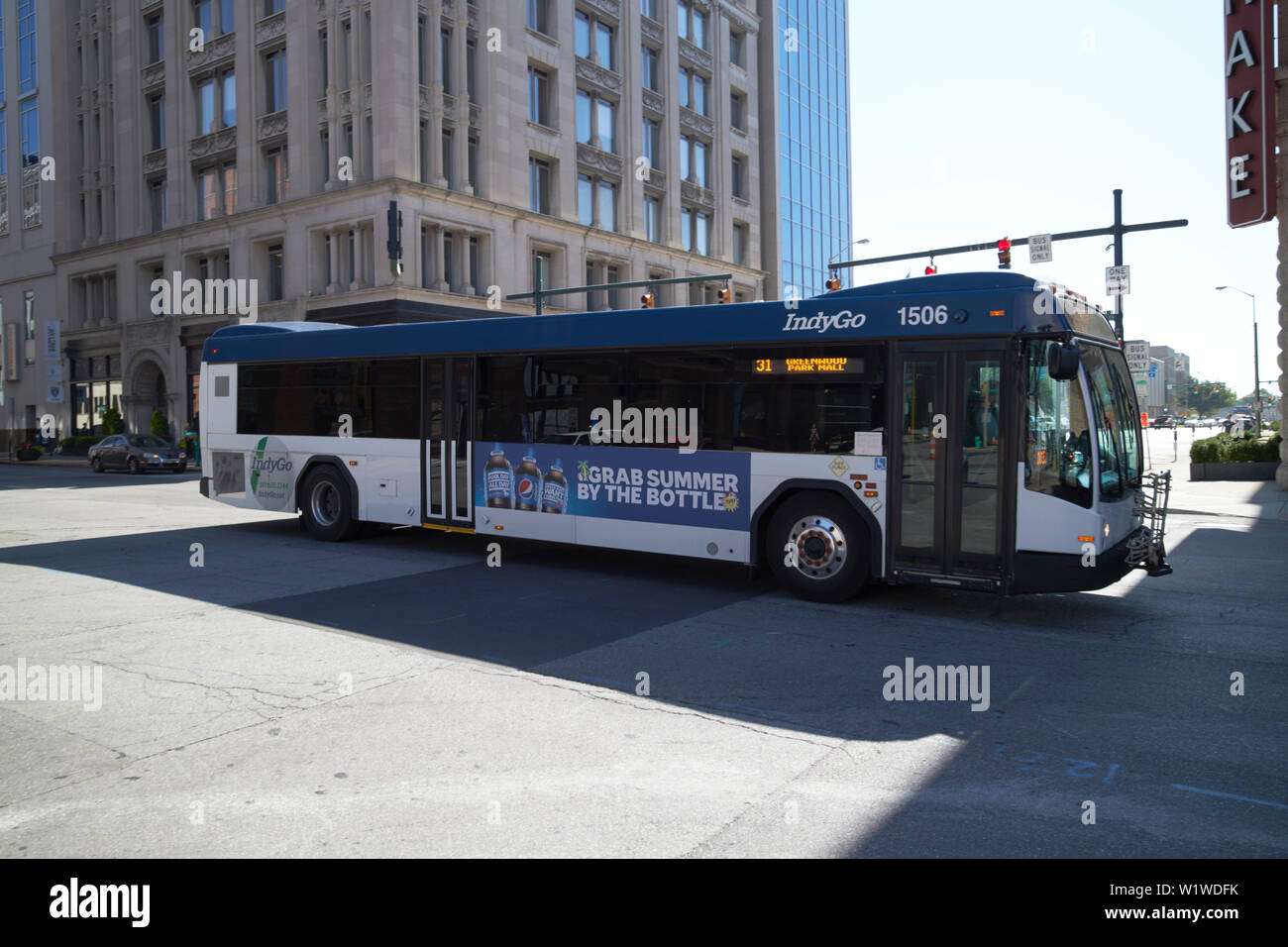 Indygo bus hi-res stock photography and images - Alamy