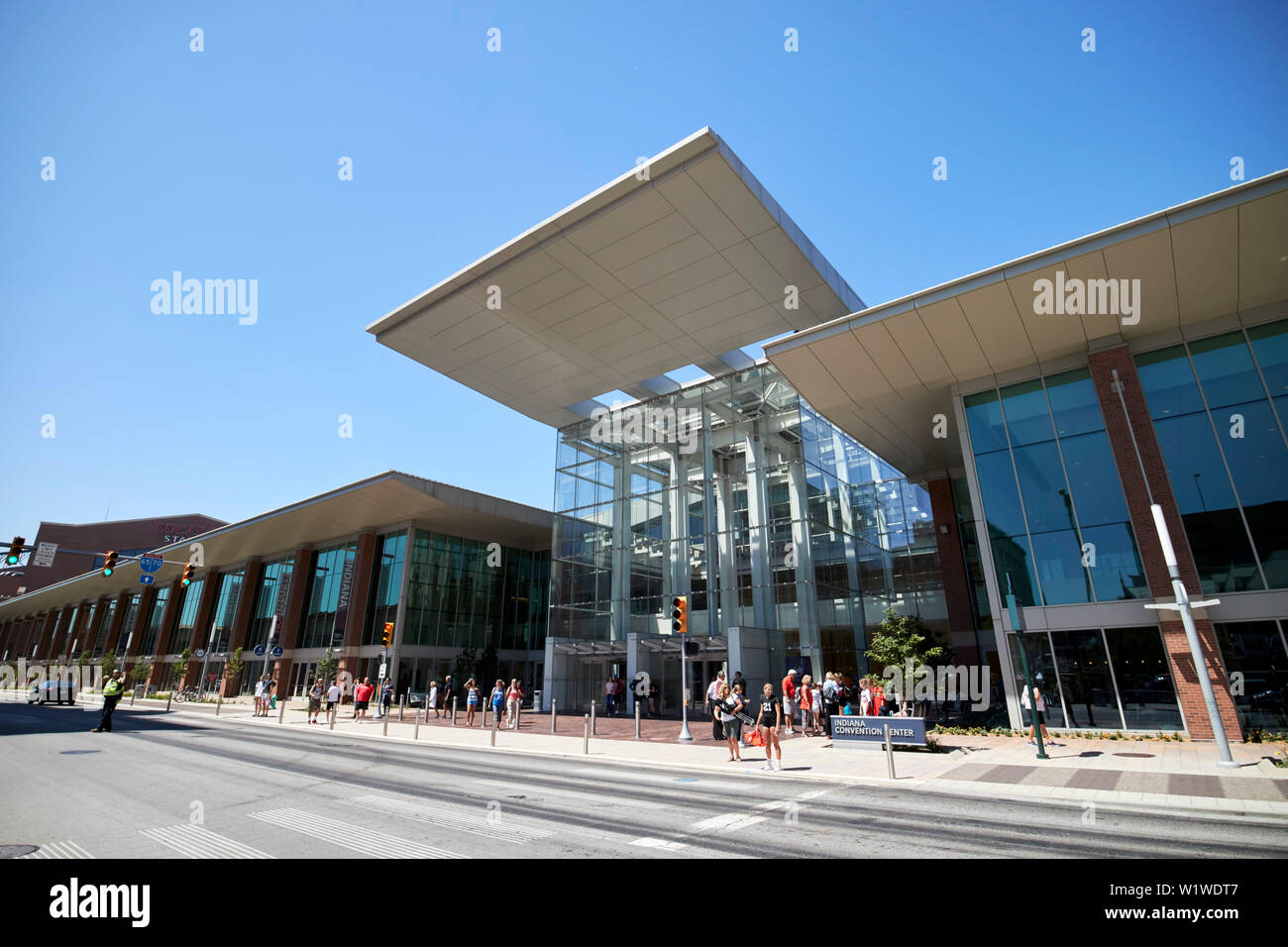 Indiana convention center Indianapolis Indiana USA Stock Photo Alamy