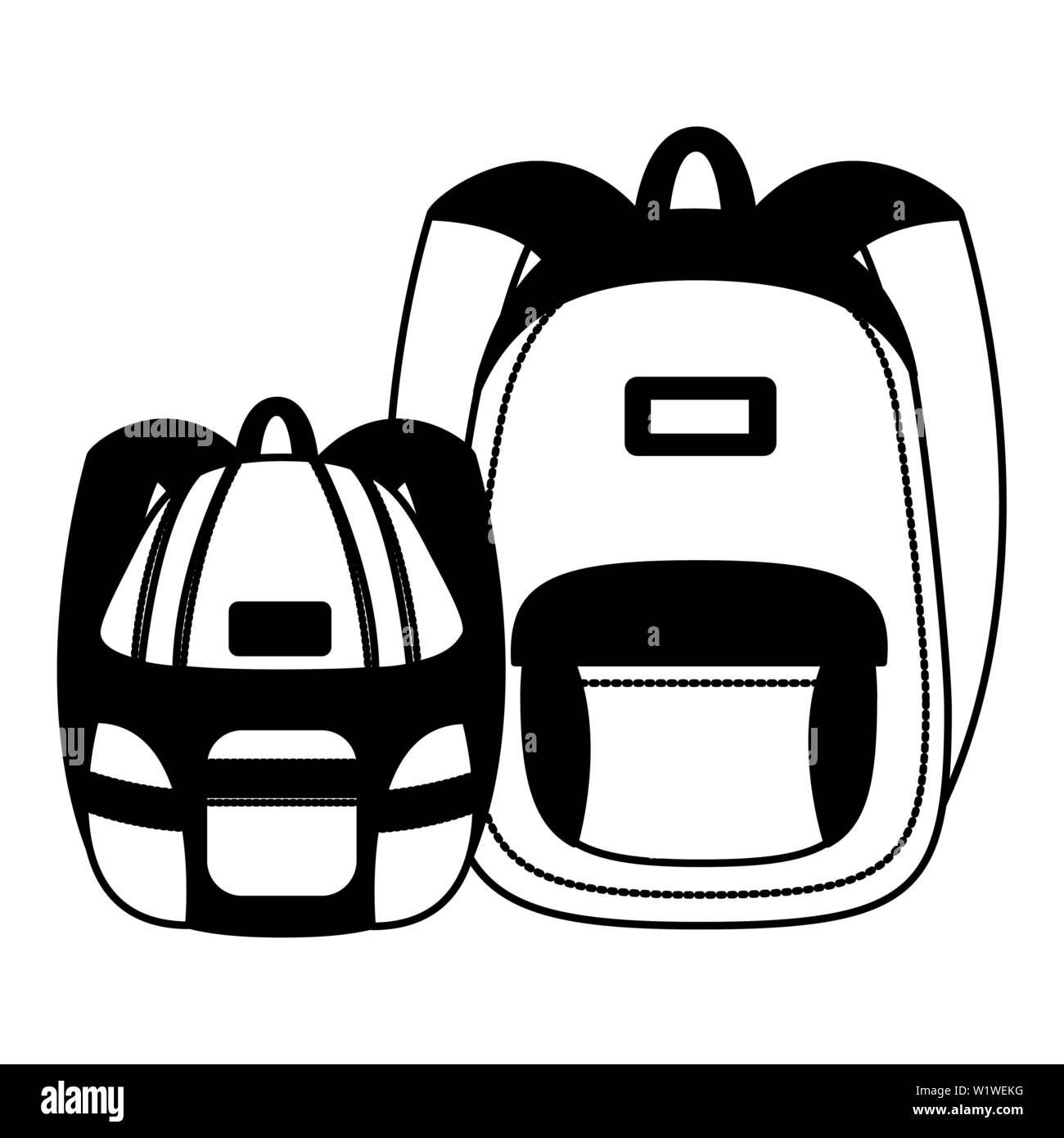 back to school flat design Stock Vector Image & Art - Alamy