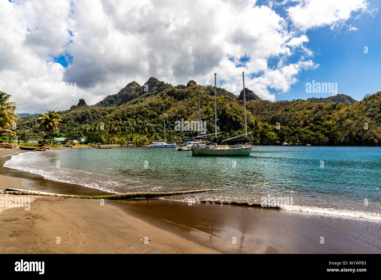 Saint Vincent and the Grenadines, Cumberland bay Stock Photo Alamy