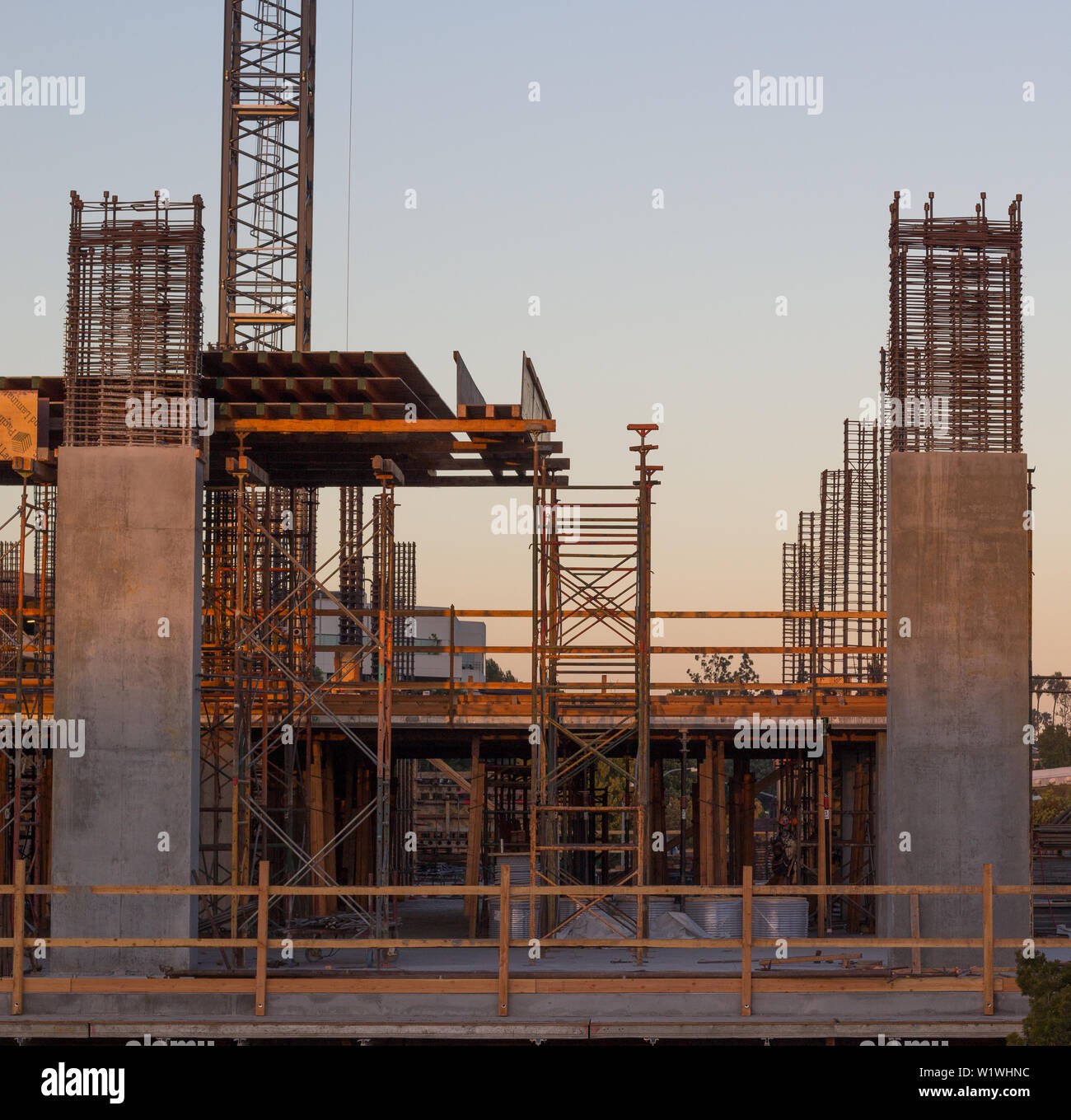 New Office Building Construction Stock Photo Alamy