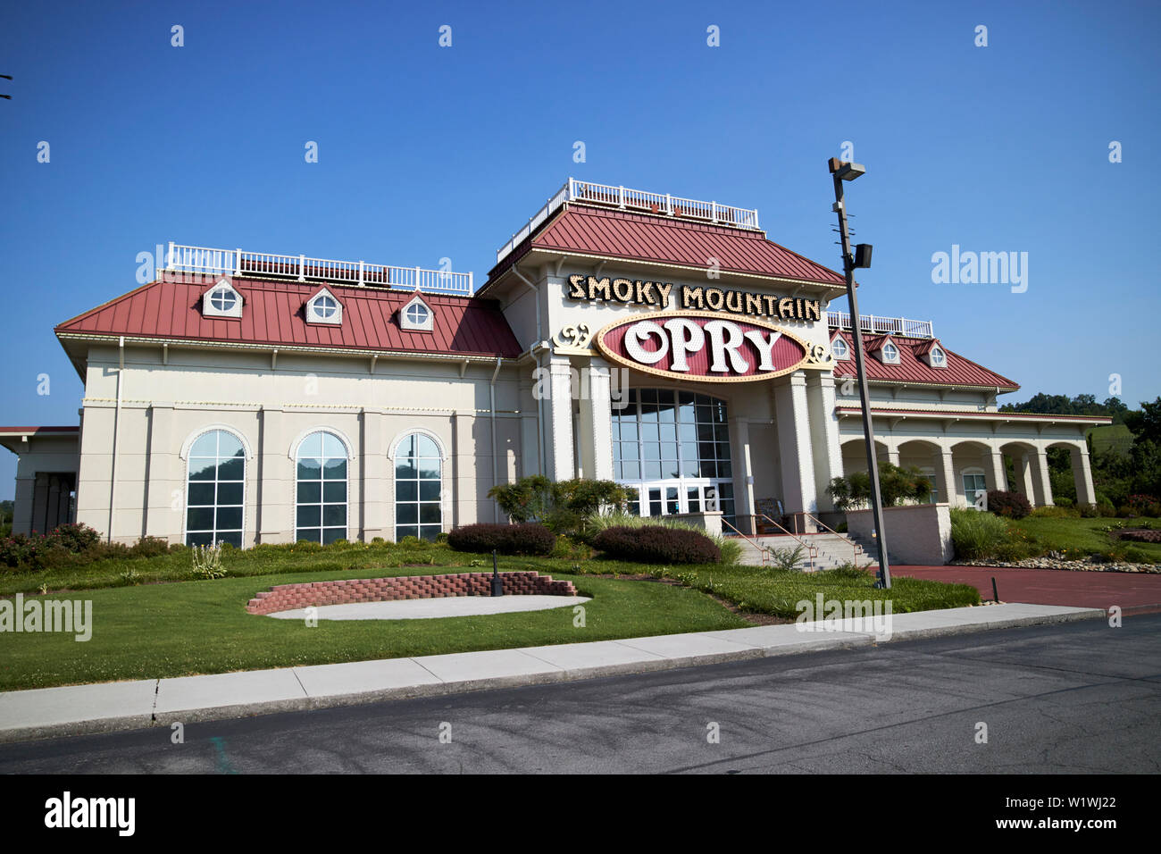 smoky mountain opry theater Pigeon Tennessee, USA Stock Photo