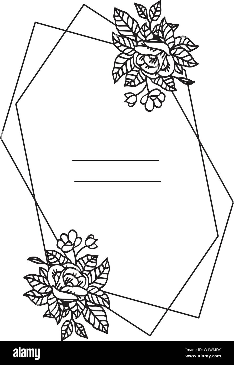 Vector illustration various abstract wreath frame with shape of card ...