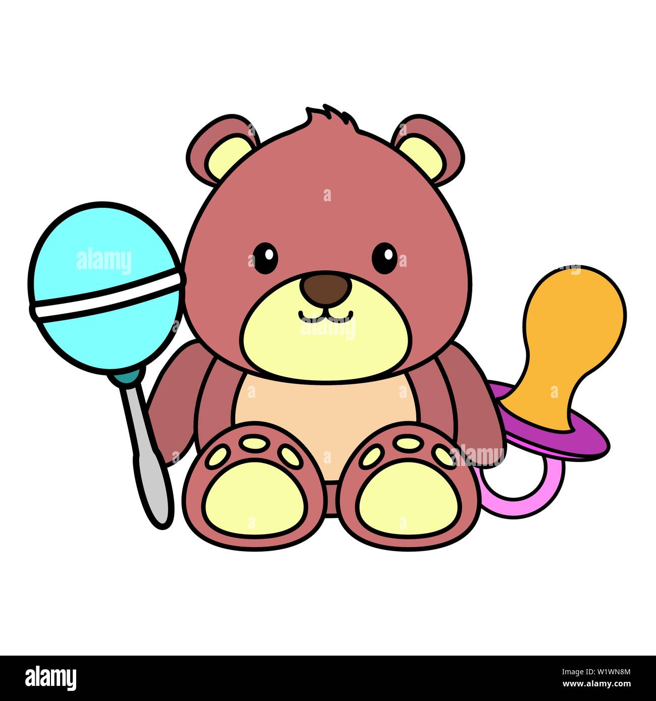 boy decoration baby shower card Stock Vector Image & Art - Alamy