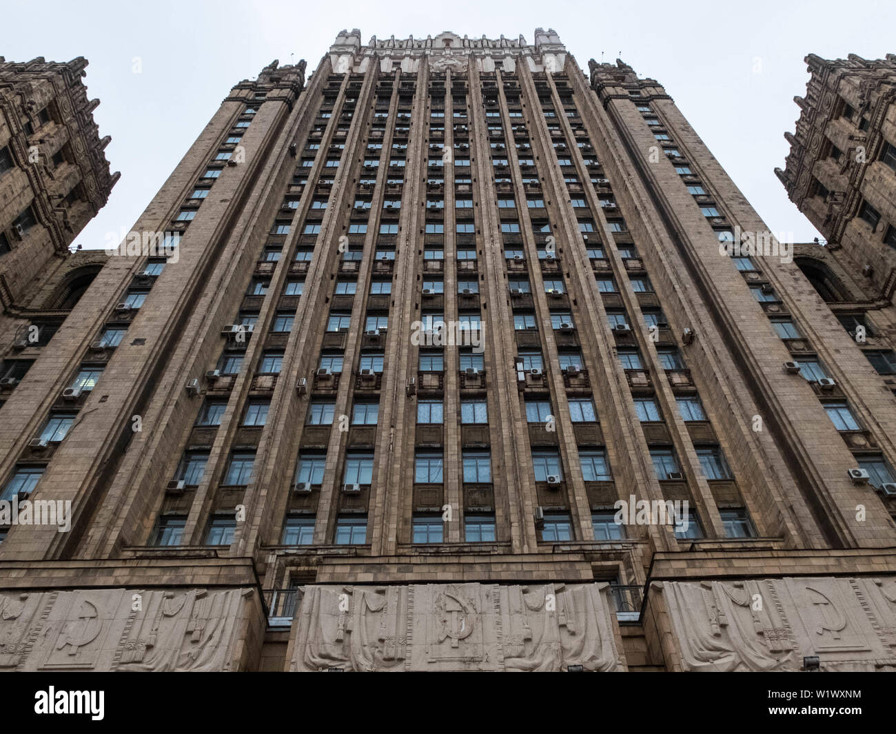 Ministry Of Foreign Affairs Building. One Of Seven Stalinism 