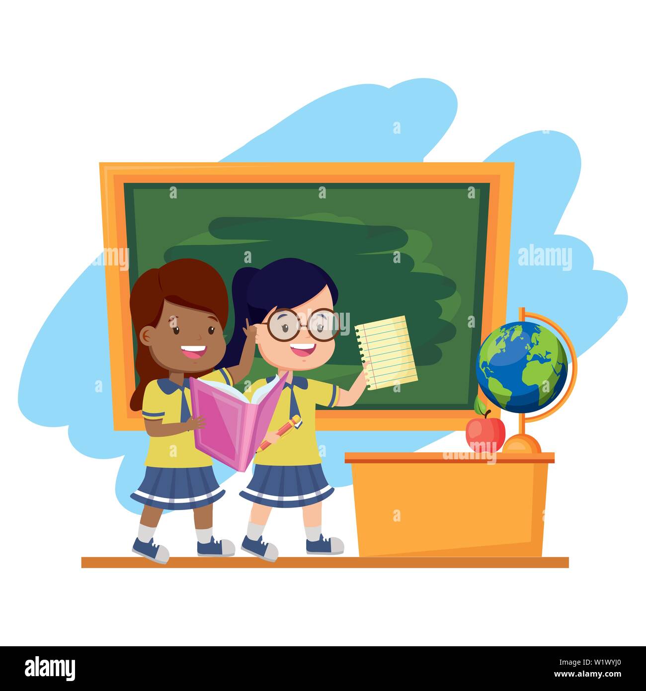 student back to school Stock Vector Image & Art - Alamy