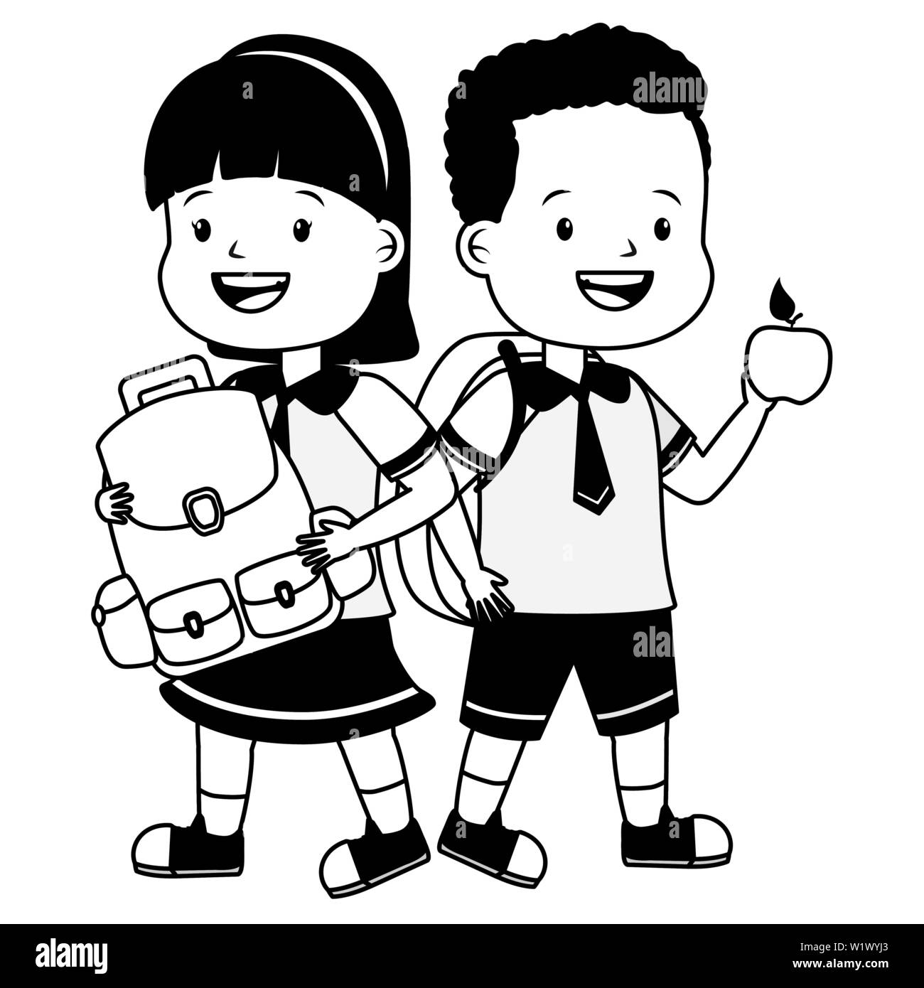student back to school Stock Vector Image & Art - Alamy