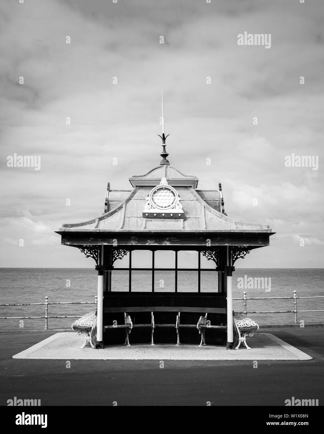 Blackpool promenade Black and White Stock Photos & Images - Alamy