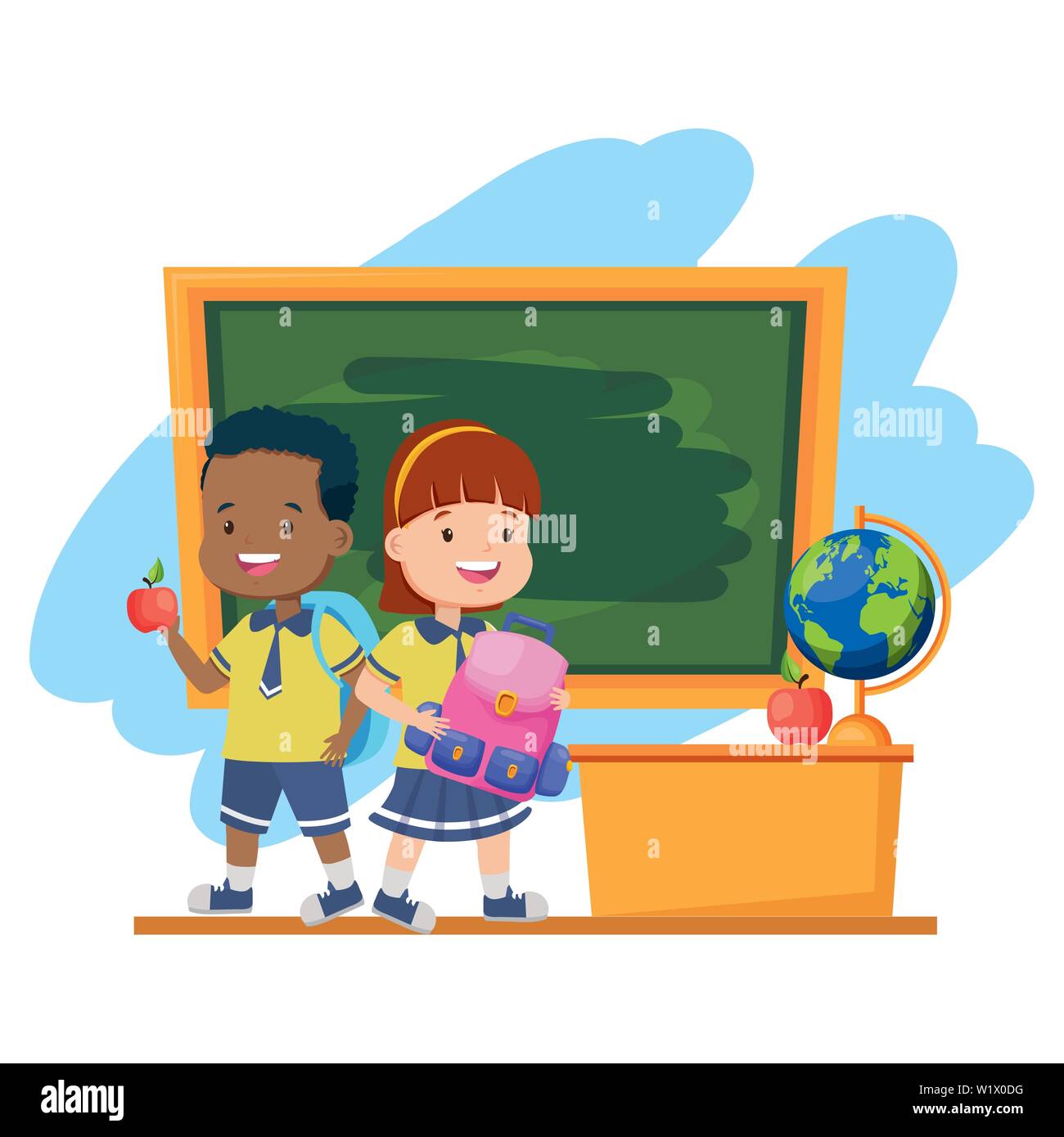 student back to school Stock Vector Image & Art - Alamy