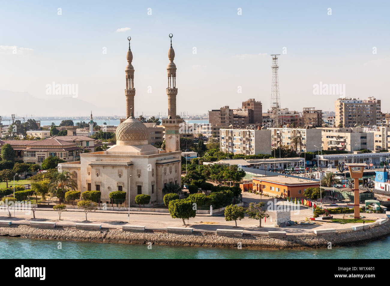 Port said egypt city architecture hi-res stock photography and images ...