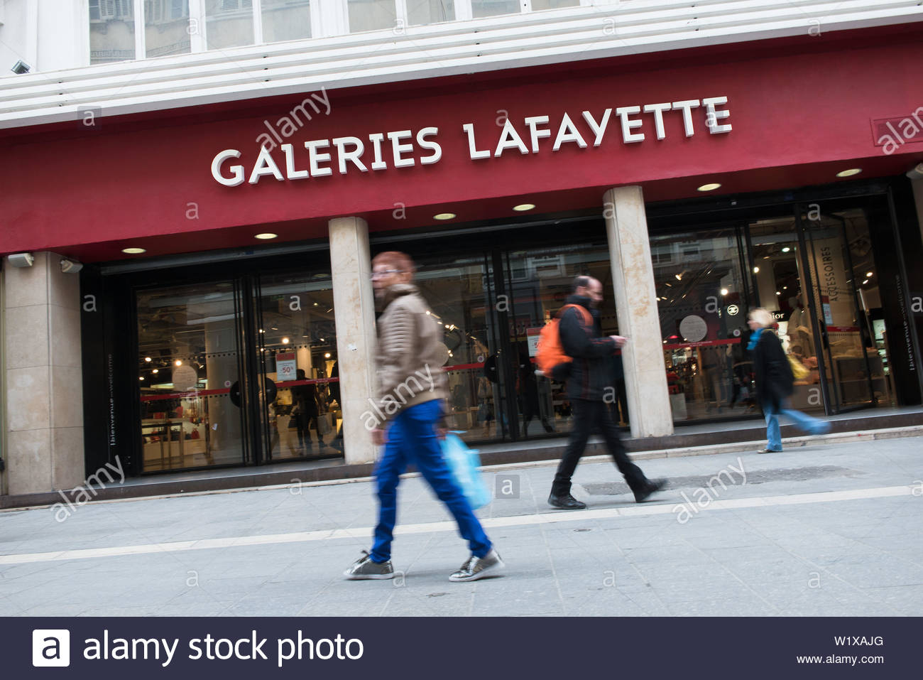 Galeries Lafayette Logo Stock Photos Galeries Lafayette