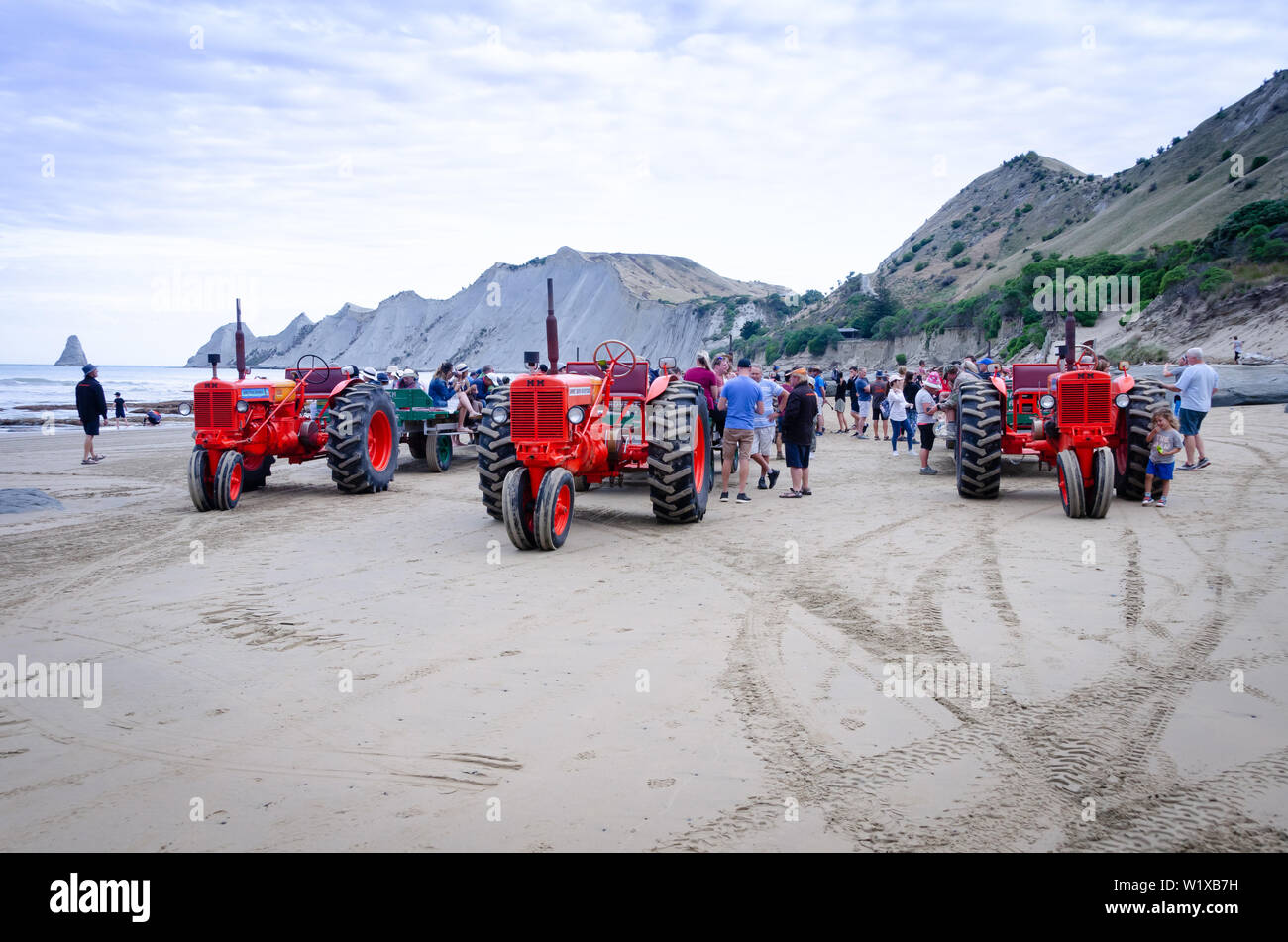 Orange tractors hires stock photography and images Alamy
