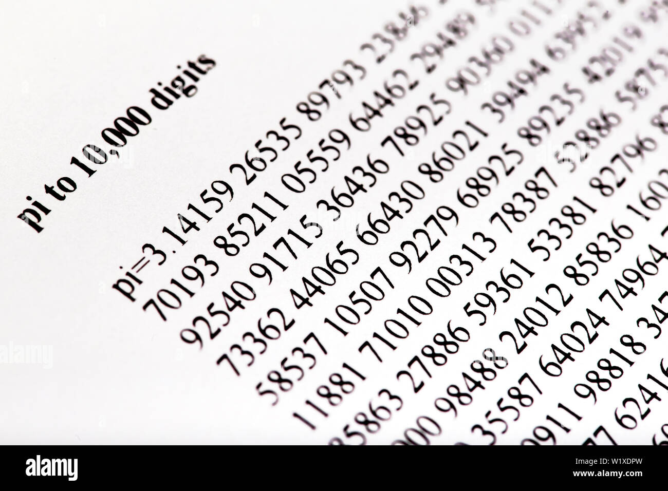 Pi symbol and number hires stock photography and images Alamy